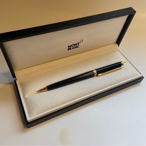 MONTBLANC Noblesse Oblige Mechanical Pencil .7mm Black & Gold